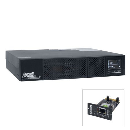 LOWELL UPS Bundle UPS9A-3000-IP